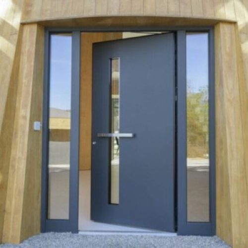 Front entrance doors